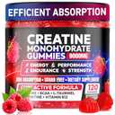 Cytona Creatine Gummies Monohydrate Complex, Pre-Workout for Men & Women, Creatine Gummy with L-Taurine, BCAA 2:1, B12/6 for Muscle Support, Enhance Strength, Energy Boost-120 Count BBD: 10-27-2027