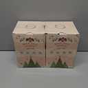 2 x ARVIDSSON Christmas Essential Oil Diffuser, Gingerbread House Diffuser for Essential Oils, Ceramic Ultrasonic Oil Diffusers for Home, Holiday Aromatherpay Diffusers Gift for Women and Kids