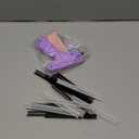 Stitch Gun for Clothes - Handheld Stitch Gun Quick Clothing Fixer - Tagging Gun - Includes 6 Needle, 1000 Black Fasteners & 1000 White Fasteners (Purple)