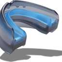 Shock Doctor Braces Football Mouth Guard, Upper and Lower Teeth. Convertible, Ultra Double Protection, Comfortable and Durable Mouthguard.