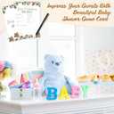 Christmas Baby Shower Games 25 Pack, Winter Baby Games, Christmas Baby Shower Games Cards, Gender Reveal Party Decorations, Party Favors Supplies, Christmas Baby Shower Ideas -A06