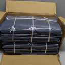 12 Pack Extra Heavy Duty Large Moving Bags with Strong Zipper & Comfortable Handles, Sturdy & Durable Clothes Storage Bags Totes Bins, Packing Moving Boxes for College Supplies, Gray