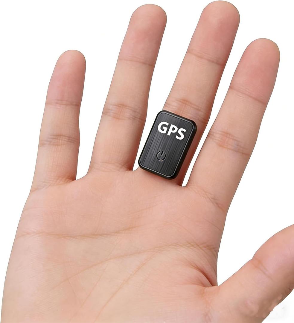 0.8 inch!Hidden Mini GPS Tracker for Vehicles Portable Real Time Magnetic Tracking Device Car Full Global Coverage Location Kids Dogs Trucks Person No Subscription Required Monthly Fee (1, Small size)