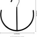 EASYVIEW Belt Scarf Hanger Space Saving Organizer Hanging Multi Purpose Ties Shoe Rack Gym Bag Organizer Closet Organization