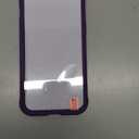 Miracase Glass Case for iPhone 13 Pro Max 6.7 inch, Upgrade Full-Body Clear Bumper Case with Built-in 9H Tempered Glass Screen Protector for iPhone 13 Pro Max, Purple