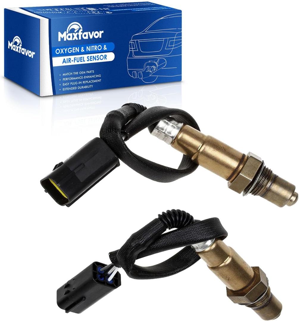 2Pcs Upstream Downstream Oxygen Sensor O2 Sensor Replacment for Hyundai 2001-2006 Elantra 2003-2007 Tiburon 2005-2009 Tucson,for 2005-2010 Kia Sportage 2.0L 234-4852 234-4851 02 Sensor
