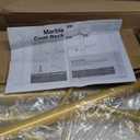 360 Rotating Round Clothing Rack with Top Shelf  Gold Round Garment Rack & Retail Clothing Display Stand for Boutiques, Shops, Bedrooms, Laundry Rooms  Sturdy Metal Retail Clothes Rack