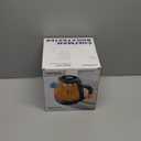 Chefman Electric Kettle with Tea Infuser, Compact 1L (4 Cups), 1500W, Removable Lid for Easy Cleaning, Boil-Dry Protection, Stainless Steel Filter, BPA Free, Auto Shut Off, Small Electric Tea Kettle (Black)