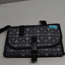 Kopi Baby Portable Diaper Changing Pad - Baby Diaper Changer Travel Bag with Wipes Pocket, Smart Design Portable Changing Mat, Infant Travel Station Kit, Gift for Newborn - Black Arrows, Classic