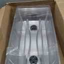 RooTrimmer 10 Pack 6.3" Tall Humidity Domes for 1020 Trays, Extra Strength Seed Starter Covers with 2 Adjustable Vents, Clear Plastic Propagation Cloning Lids for Germination & Microgreens, BPA-Free