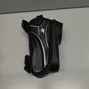 WOLFILIST Bike Bag, Waterproof Bike Frame Bag with Sun-Visor Rain Cover, Bike Phone Holder with TPU Sensitive Touch Screen