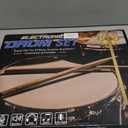 Electronic Drum Set - YUOIOYU Electric Drum Set Roll Up Portable Drum Kit MIDI Practice Drum Pad with Dual Built-in Speaker, Drum Sticks and Pedals, Christmas Birthday Gift for Kids Adult (Colorful)