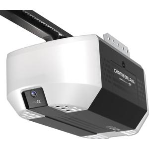 Chamberlain Garage Door Opener 3/4 HP Belt Drive myQ Garage Door Opener with Fixed Camera, Battery Backup, 2Bulb LED Lighting