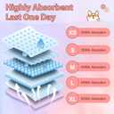 Ambreview Disposable Dog Diapers Female, Just Pull It Up, Doggie Diapers for Female Dogs, Strong Absorbency | Leak Proof, for Dogs in Heat | Elderly | Disabled, S 10 PCS