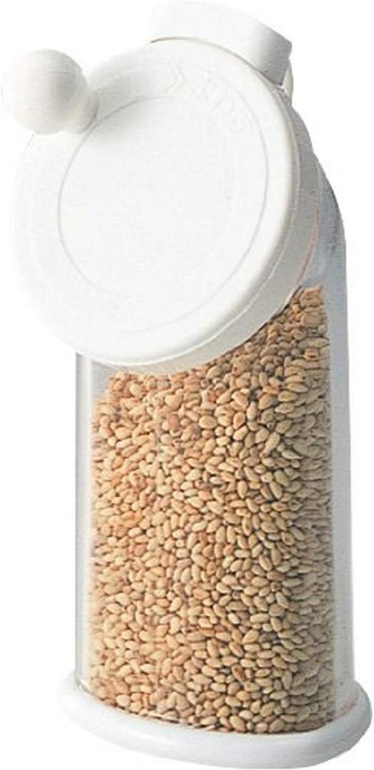 1 X New Asvell Plastic Sesame Grinder Made In Japan, White