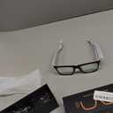 AI Smart Glasses with HD 800W Camera & 1080P Video Recording - AI Assistant (ChatGPT) for Translation, Voice & Music Control - Bluetooth 5.3 & WiFi - Comes with Anti-Blue Light & Polarizing Lenses