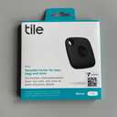 NEW Tile Mate 2022 Item Finder Bluetooth Key Finder Tracker RE-44001 Black