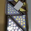 Solar Step Lights for Outside Waterproof IP67, Outdoor Stair Light 6 Pack, Solar Stair Lights Outdoor LED Outdoor Step Lights Decor for Deck, Front Step, Patio, Garden (Brown)