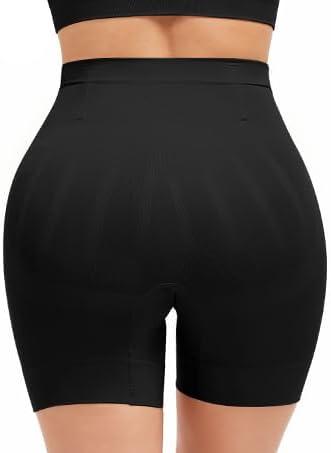 YADIFEN Women Tummy Control, Mid Waist Body Shaper Shorts