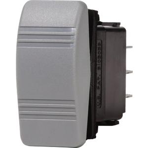 Blue Sea Systems Water Resistant Black & Gray Contoura III Switches