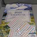 CRANBURY Large Wall Calendar 2026 12x17", Big Grid Calendar, 12 Months Jan-Dec 2026, Artwork Designs, Includes Planner Stickers (Impressions)