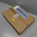 Sooyee Acrylic Serving Tray with Handles,16" x 12" Decorative Tray for Breakfast, Tea, Food, Butler,Coffee,Table Ottoman Vanity Countertop,Black