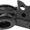 M MATI Clutch Lever Perch Mount Bracket Black for Harley Davidson Sportster 883 1200 Softail Dyna 1996-2010 Electra Glide Road King Fat Boy Night Train Street Bob