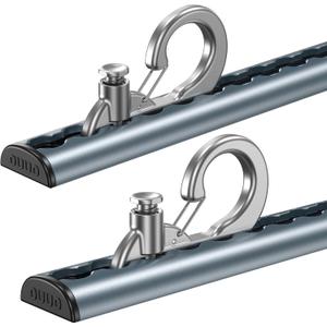 Sliding Wall Anchor Rail System Adjustable Height for Resistance Bands