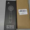 54mm Bottomless Portafilter Breville Compatible Rosewood Handle & Naked 18-21 Gram Filter Basket Included Fits Barista Express, Pro, Touch, Bambino Plus, Infuser, Duo Temp Pro Impress