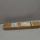 No Tools No Drill Cordless Roman Shades for Indoor Windows 100% Blackout, for Window Size 22" W 48" H White