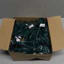 25 FT C9 Frosted Christmas Lights,Warm White Outdoor Light with 26 Bulbs(1 Spare), C9/ E17 Base,Old Fashioned Christmas Lights for Roofline, Yard, Garden, Wedding Decorations