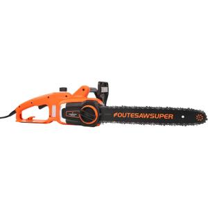 Electric Chainsaw 16 Inch Corded Chainsaw Chain Saws Tree Cutting | Tool-Free Chain Tension Heavy Duty Garden Tool for Pruning, Branch Cutting Tree Trimming Wood Cutting Yard Work