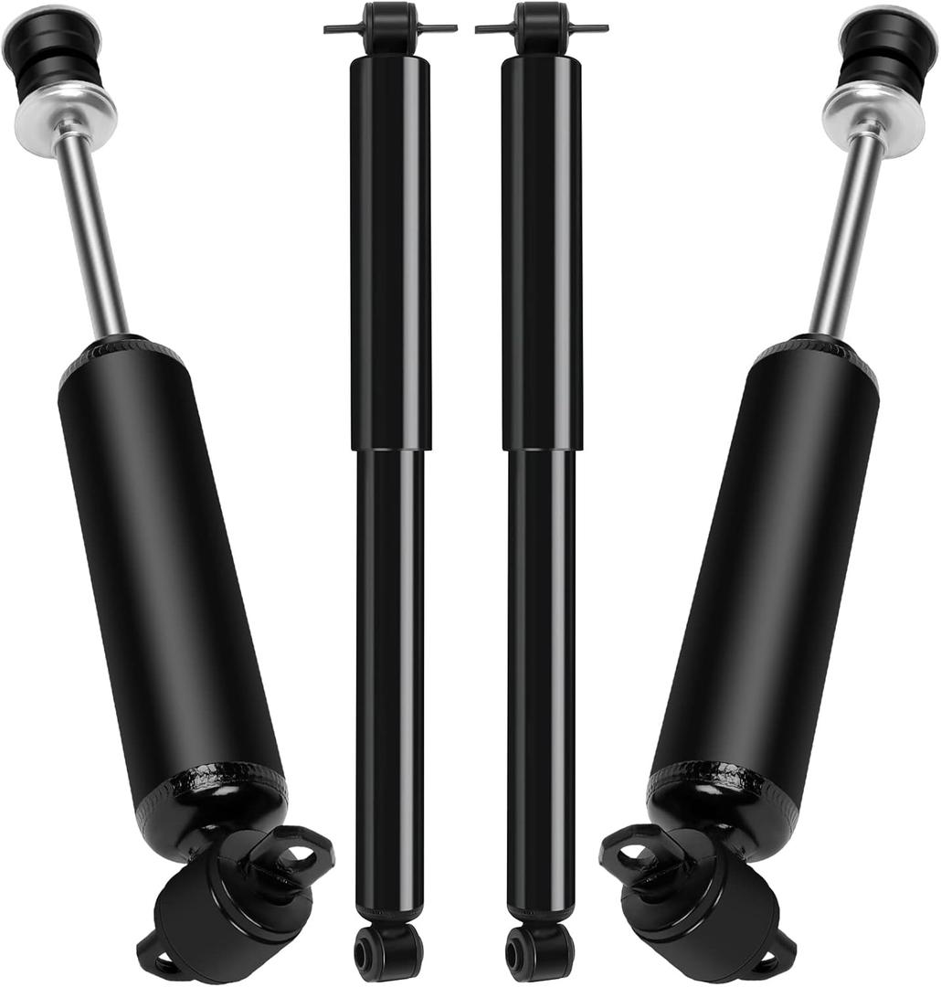 Shocks for Chevy,OCPTY Front Rear Shock Absorbers Struts Fit for Chevy Blazer/LLV/S10/S10 Blazer,for GMC Jimmy/S15/S15 Jimmy/Sonoma,for Isuzu Hombre 344040 37129 344041 37021 Pack of 4