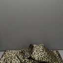 Martex Elegance 4-Piece Full Satin Sheet Set, Luxury Hotel Quality Bedding, Silky Soft Fabric for Hair and Skin, Deep Pocket Fit, Smooth Sleep Surface, Wrinkle Resistant, Leopard Print