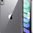 ESR for iPad Mini 7 A17 Pro Case, iPad Mini 7th/6th Generation Case (2024/2021), Slim and Light, Shock and Drop Protection, Yellowing Resistant, Supports Pencil Pro & Pencil (USB-C), Black Clear