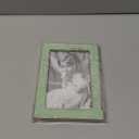 4x6 Inches Simple Rectangular Desktop Family Picture Photo Frame with Glass Front (Green)