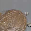 MAONAME Decorative Round Wood Riser for Display, Farmhouse Pedestal Stand for Kitchen Counter, Wash White Wooden Risers Tray for Home Decor, Pedestal Tray for Living Room Decor