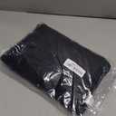 Pro Goleem Small Pillow 11"x7"x2.5" for Camping and Traveling with Name Tag Mini Tiny Pillow for Kids Sleeping and Chair Car Air Nap Neck Lumbar Knee Rest Pillows, Black