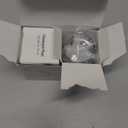 WOTOR Champagne Stoppers Stainless Steel, Prosecco Bottle Stopper with Food Grade Silicone, Reusable Champagne Cork & Saver, Leak proof Keep Fresh (Silver, 2 Pack)