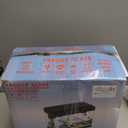 Fish Tank, 2.4 Gallon Fish Aquarium, Fish Tank Starter kit with Smart Humidifier, Temperature Display, 7-Color Lighting, 3 in 1 Quiet Pump with Filteration & Oxygenation & Circulation (Black)