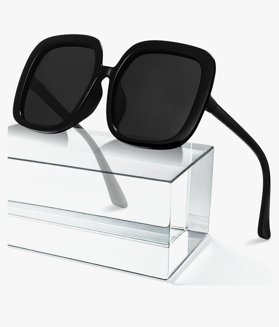 miyya Oversized Polarized Sunglasses Women, Trendy Retro Sun Glasses for Women 2025, Oversized Shades