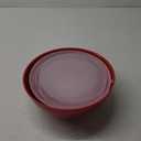 BoxedHome BPA Free Plastic Round Mixing Bowl with Lids, 12 Pack Nesting Bowls with Lids Set, Microwave and Dishwasher Safe Prep & Serving Bowls Great for Mixing, Baking, Serving (Pink, 12pcs)