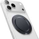 Andobil [2026 Ultra-Thin] Magnetic Phone Grip for MagSafe [360 Rotate] Magnetic Cell Phone Ring Holder & Kickstand for MagSafe Accessories & iPhone 17 Air 16 Pro Max Plus 15 14 13 12, Carbon Fiber