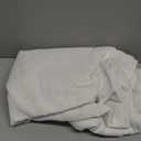 Cream Linen Back Tab Curtains 84 Inch Length for Living Room 2 Panel Set Neutral Modern Farmhouse Window Privacy Semi Sheer Linen Drapes Rustic Pinch Pleated Look Curtain Natural Ivory Colored