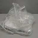 Dining Chair Covers, Waterproof Chair Covers - 4 Pack Clear Plastic Seat Chair Protector for Kitchen Keep Your Chair Away from Water Dust Stain and Pet Claws W/21 x D/18 Fits 16-23" (4)