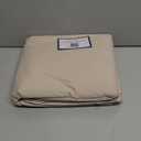 Duvet Cover Full Size - Extra Soft Full Size Duvet Cover - Lightweight, Breathable & Cozy - Easy Care & Fade Free with Zipper Closures & Ties - 80" x 90" Inches - (Cream) Comforter Not Included