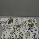 ECOCOTT 100% Cotton Pillowcases Standard Size, Floral Print Pattern Pillow Cover 2 Pack, Super Soft Envelope Closure Standard Pillow Case Set (Standard, 20"x26") (Green)