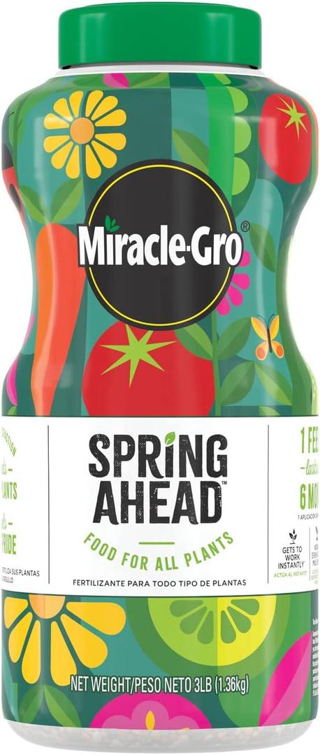 Miracle-Gro Spring Ahead - Granular Plant Food for All Plants, 3 lbs.