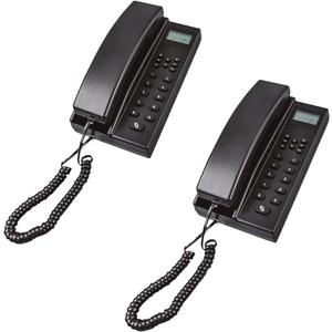 Intercoms Wireless for Home, Hands-Free Home Intercom Systems,Room to Room Intercom 3280ft Long Range,Easy to Use Intercoms for Office Cordless Phones (2 Pack,Black)