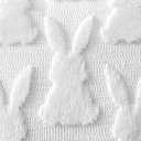 Artscope Easter Bunny Pillow Covers 18x18 Set of 2 Decorative Easter Rabbit Throw Pillow Cases Soft Plush Faux Fur Couch Cushion Case for Holiday Sofa Bed Room Home Decor-Cream
